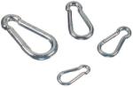 Godet horganyzott acél karabiner, hossza 40 mm