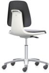 Bimossa Munkaszék Bimos Labsit 9123, háttámla Flex 3D funkcióval, Supertec huzat, alumínium kereszt, fehér/antracit - manutan - 186 804 Ft