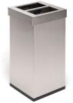 VEPA BINS Carro Mix szemetes, 2 x 25 l, matt rozsdamentes acél