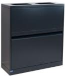 BICA 880 szelektív hulladékgyűjtő állomás, nyitott, 80 l