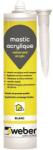 Weber Saint Gobain Weberseal akril tömítőanyag, többcélú, 300 ml, fehér