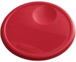 Rubbermaid Kör alakú tető 11, 4 l-es, nyers húsokhoz való tárolódobozhoz, piros