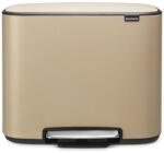 Brabantia Bo pedálos szemetes, 36 l, arany, Brabantia