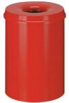 VEPA BINS TŰZÁLLÓ FÉM SZEMETES, 30 L, PIROS