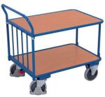 Variofit PV03 polcos kocsi, 2 polc, 400 kg-ig, 95, 5 x 50, 5 x 99 cm, kék