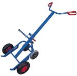 Cordes Rudl RU262 hordókhoz, 250 kg-ig, felfújható kerekekkel, kék