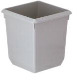 VEPA BINS SZÖGLETES MŰANYAG SZEMETES, 27 l, SZÜRKE