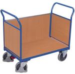 Cordes Platform kocsi két fogantyúval teljes párnázással és oldalfallal, 500 kg-ig, 101, 5 x 119 x 60 cm, kék