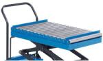 Advanced Handling Görgős panel asztalok emeléséhez, 300 kg-ig, 500 x 840 mm