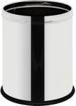 ALDA Room fém szemétkosár, 7 l űrtartalom, fényes rozsdamentes acél