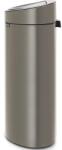 Brabantia Touch Bin New szemetes, 40 l, Brabantia, platina