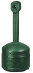 Justrite Smoker's Cease Fire® műanyag hamutartó, 15 l, zöld