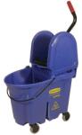 Rubbermaid Combo WaveBrake felmosókocsi függőleges mopfacsaróval, kék
