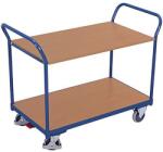 Variofit Polcos kocsi két fogantyúval, 200 kg-ig, 119, 5 x 60 x 93, 5 cm, kék