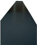 Plastex PVC csúszásmentes szőnyeg ezüst bevonattal, 152 cm x 25 m, fekete