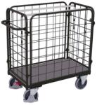 Cordes 4 hálós falú kocsi, 400 kg-ig, 119 x 74 x 122 cm, szürke