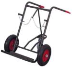 Cordes Rudl RU210 2 hegesztőhengerhez tartókerékkel, 200 kg-ig, felfújható kerekekkel, szürke