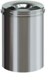 V-Part Tűzálló papírszemetes, rozsdamentes acél, 30 l