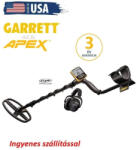  Garrett Ace APEX 6x11" fémdetektor fémkereső Viper tekerccsel Wireless fejhallgatóval