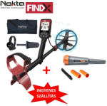  Nokta FindX fémdetektor fémkereső + NoktaPointer