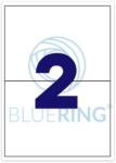 Bluering Etikett címke, 210x148mm, 100 lap, 2 címke/lap Bluering® (BRET112) - web24