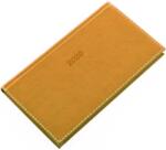 Realsystem Zsebnaptár fekvő Bolero P, krémszínű lapokkal mustár Realsystem 2026 (5712-49) - web24