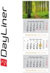 Dayliner Speditőr naptár 3 tömb, 3 hónap SP-3 330 × 880 mm, fehér lapokkal Erdő Dayliner 2026 (DL6SP-3H3-ER) - web24