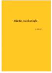 Bluering Előadói munkanapló A4, álló 20lapos füzet C. 5230-315 Bluering® (NYOMTC5230315) - web24
