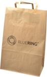 Bluering Szalagfüles papírtáska 32x17x33cm Bluering® barna (43065) - web24