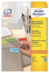 AVERY Etikett címke, 45, 7 x21, 2mm, univerzális visszaszedhető, 48 címke/ív, 20 ív/doboz, Avery kék (L6039-20) - web24