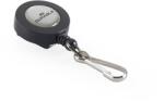 Durable Névjegykitűzőhöz karabineres tartó kihúzható kerek fekete Durable 8221/58 (822158) - web24