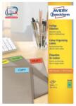 Avery Etikett címke, 70 x37mm, univerzális, 24 címke/ív, 100 ív/doboz, Avery zöld (3450) - web24