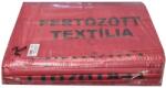  Hulladékgyűjtő zsák „Fertőzött textília 400 + 2 x 180 x 1100 mm piros (57079) - web24