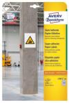 AVERY Etikett címke, 25, 4 x10mm, szuper tapadású 189 címke/ív, 20 ív/doboz, Avery fehér (L7871-20) - web24
