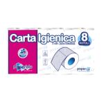 Paperdi Toalettpapír 2 rétegű kistekercses 100% cellulóz 150 lap/tekercs 8 tekercs/csomag Paperblu Carta Igienica_Paperdi (ID8G450F8/P) - web24