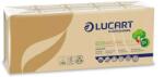 Lucart Papírzsebkendő 4 rétegű 9 lap/cs 10 cs/csomag EcoNatural 90 F Lucart_843166J havanna barna (843166J) - web24