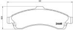 BREMBO Set placute frana BREMBO P 10 009 (P 10 009)