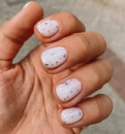  Gél Lakk - DN111 - Ezüst reszelék - Zselé lakk