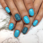  Gél Lakk - DN047 - Világos türkiz - Zselé lakk