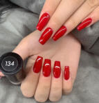  Gél Lakk - DN134 - Piros - Zselé lakk