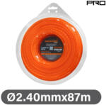 NAKAYAMA Fűkasza damil, nylon-szén sodort TWIST 2, 4 mm -87 méter (NC1022) (NC1022)