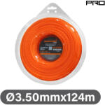 NAKAYAMA Fűkasza damil, nylon-szén sodort, 3, 50 mm x 124 méter (NC1027) (NC1027)