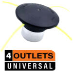 NAKAYAMA Alumínium Fűkasza Fej 4 Univerzális Kimenet (pb440) (pb440)