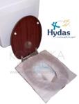 Hydas extra nagy méretű wc ülőke védő, könnyen gyorsan felhelyezhető, eldobható, 10 db (1695)