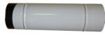  Füstcső zománcozott d: 118mm 80 cm fehér