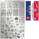  Moyra nyomdalemez 133 Globetrotter-America (133no)