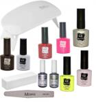  Meteor Gél lakk kezdő szett Mini Uv/ Led lámpával (799)