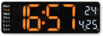Hama 00222224 SANTA CRUZ hőmérős falióra (00222224) - easy-shop