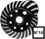 ABRABORO Gyémántszemcsés betoncsiszoló No. 10 125 x 22, 23mm (50712522003)