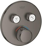 GROHE Grohtherm SmartControl Termosztát falsík mögötti telepítéshez, 2 fogyasztóra 29119AL0 brushed hard graphite AKCIÓS A KÉSZLET EREJÉIG! ! !